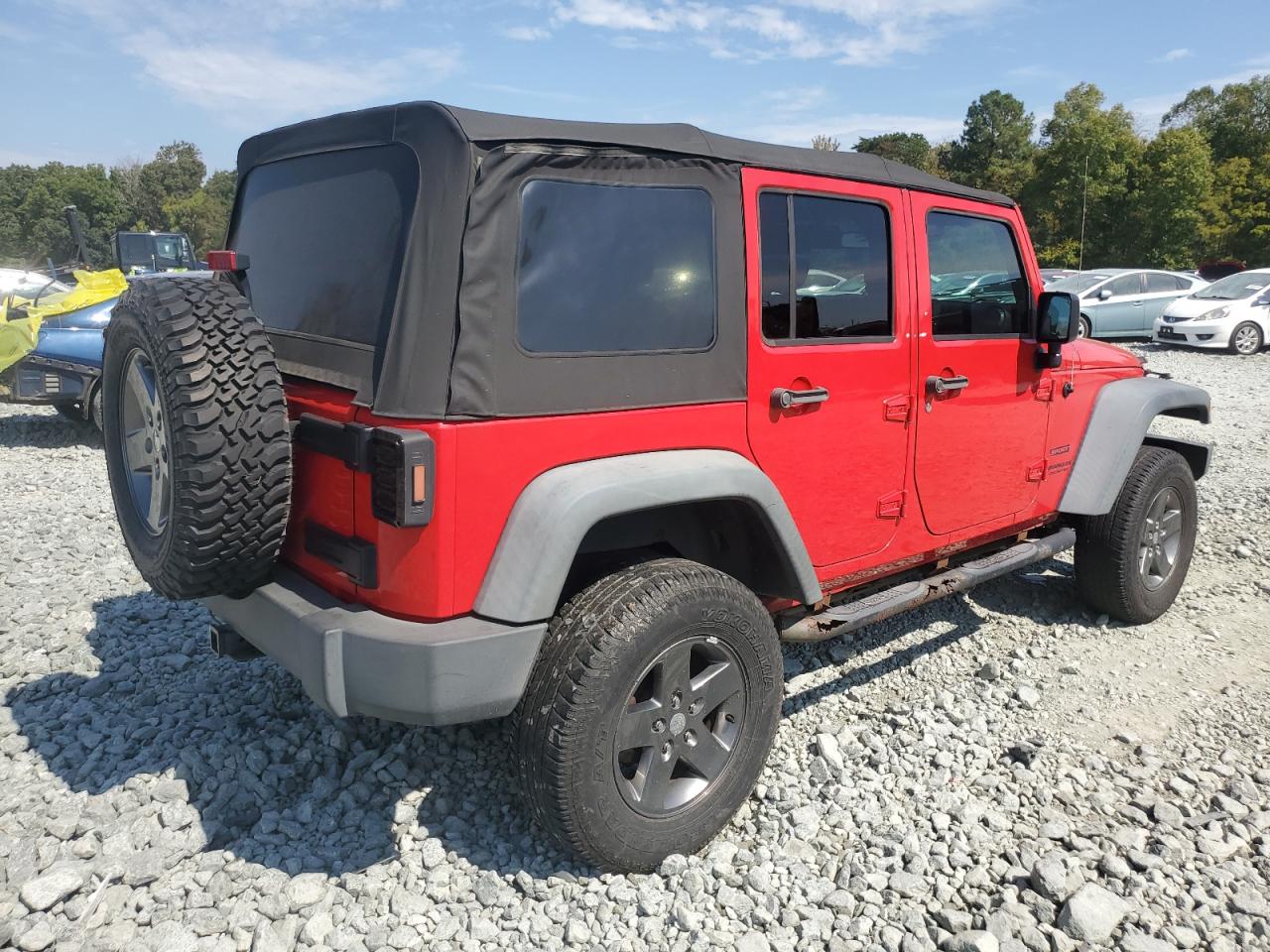 2015 Jeep Wrangler Unlimited Sport VIN: 1C4BJWDGXFL508709 Lot: 81481055