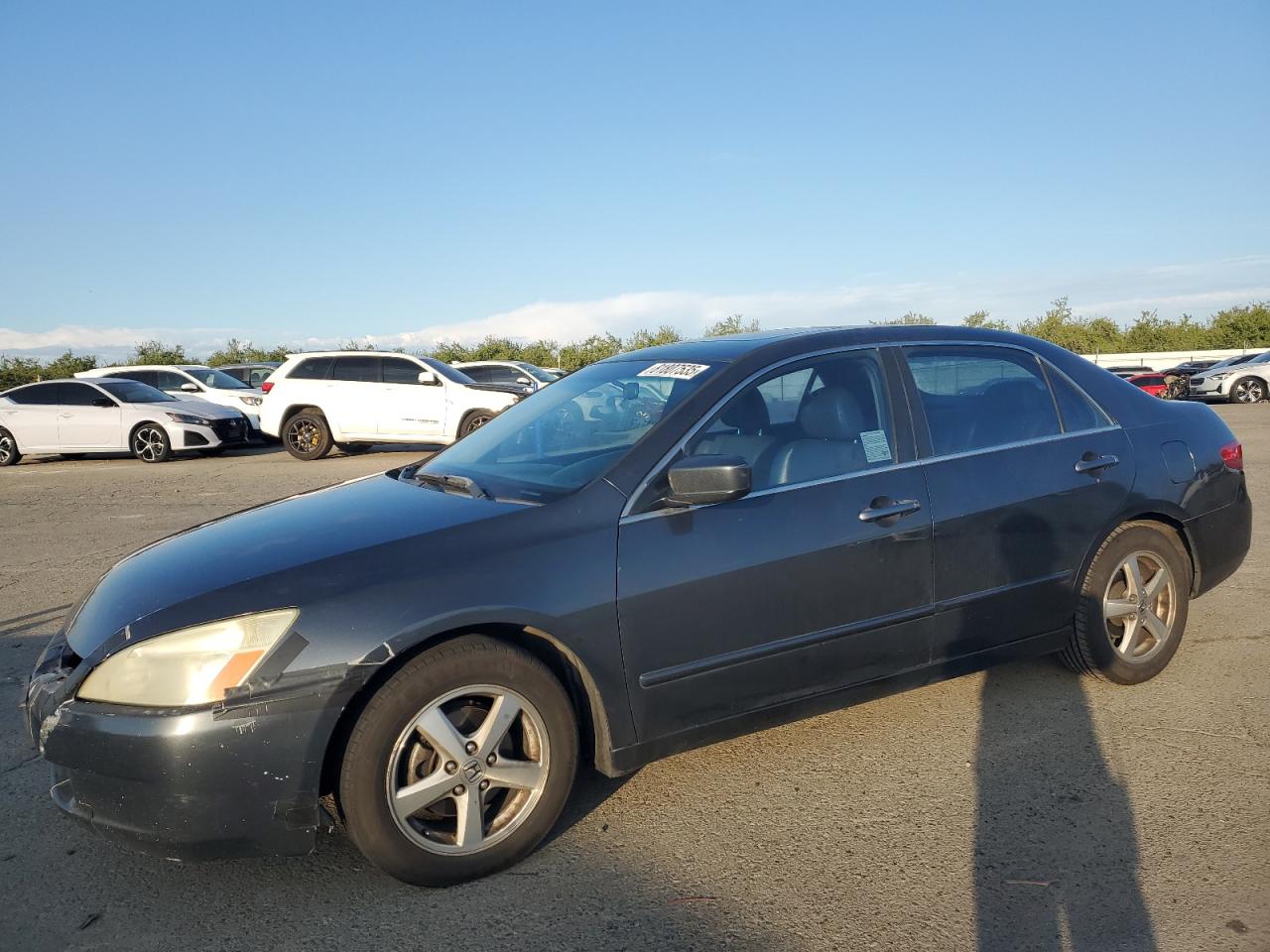 2005 Honda Accord Ex charcoal sedan gasoline 1HGCM56865A036063 photo #1
