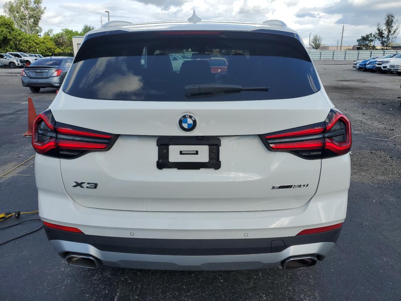 2022 BMW X3 Sdrive30I VIN: 5UX43DP09N9M73614 Lot: 81826275