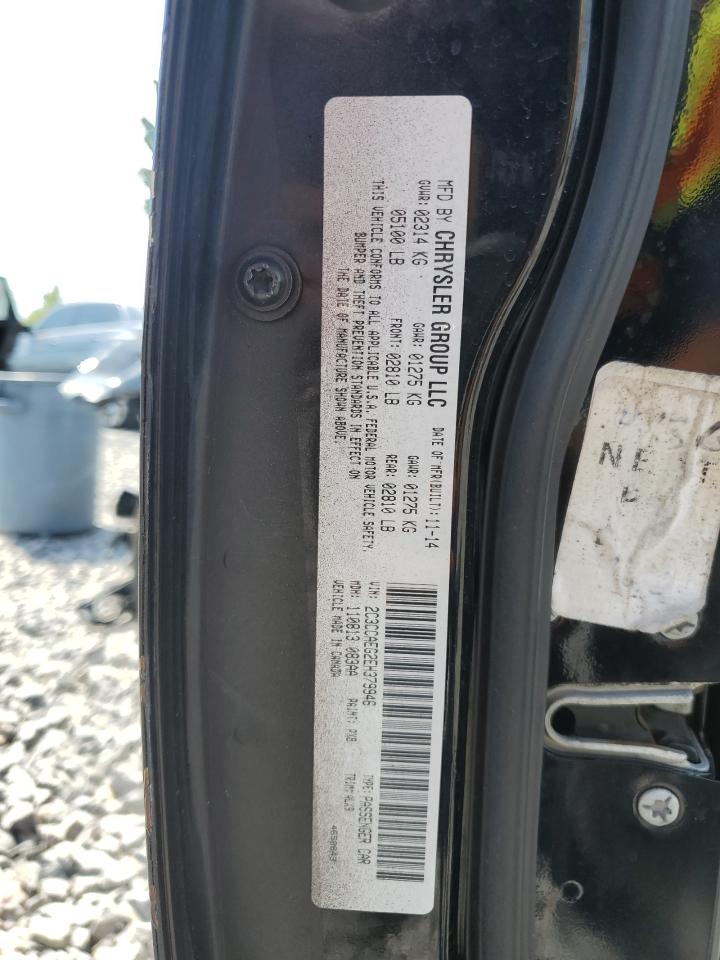 2014 Chrysler 300C VIN: 2C3CCAEG2EH379946 Lot: 71904395