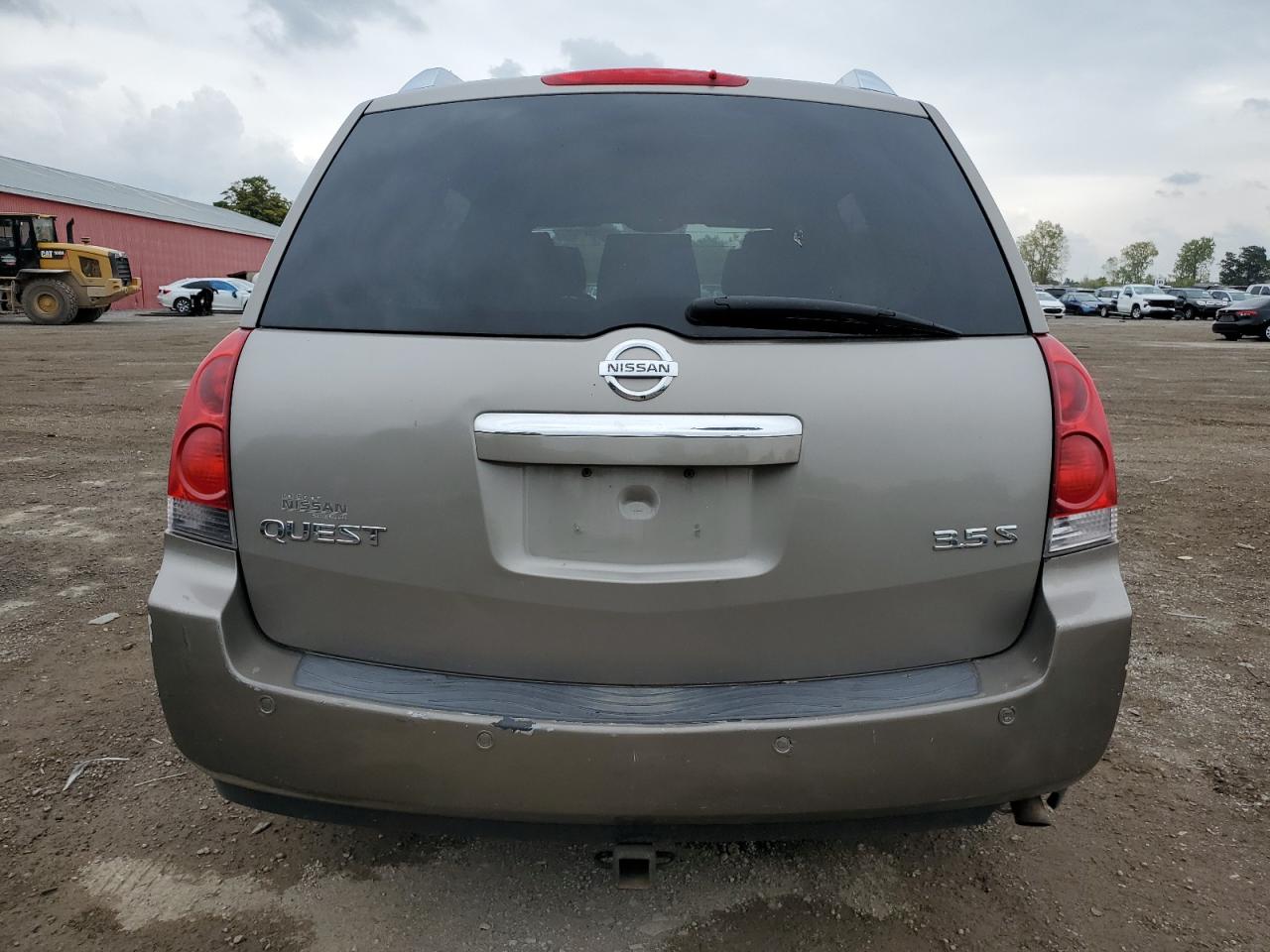2009 Nissan Quest S VIN: 5N1BV28U79N100587 Lot: 81313165
