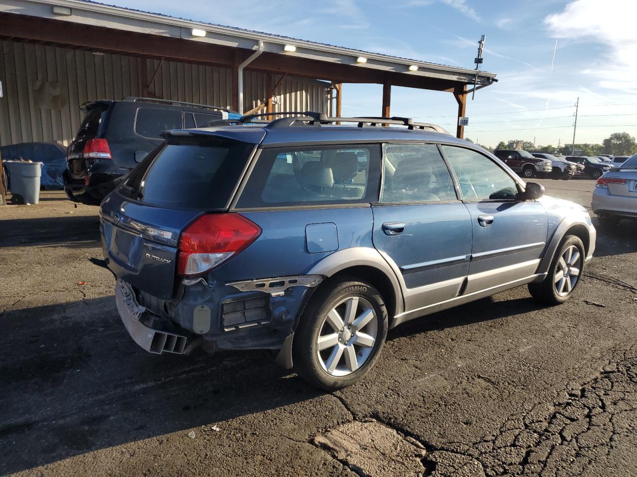 2008 Subaru Outback 2.5I Limited blue suv gas 4S4BP62C487364838 photo #4