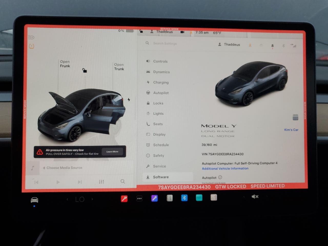 2024 Tesla Model Y VIN: 7SAYGDEE8RA234430 Lot: 84426275
