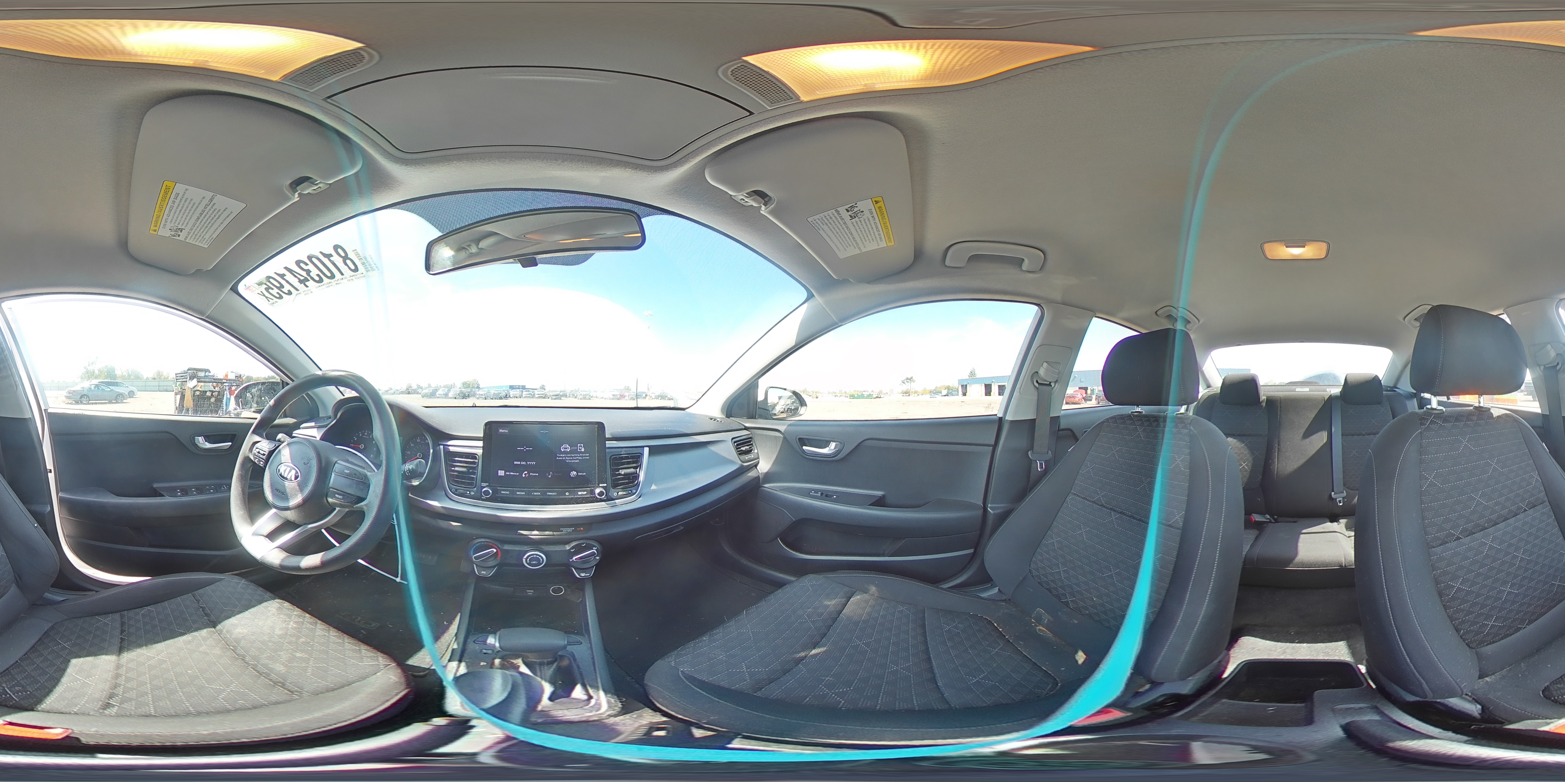 2021 Kia Rio Lx VIN: 3KPA24ADXME413239 Lot: 81034195