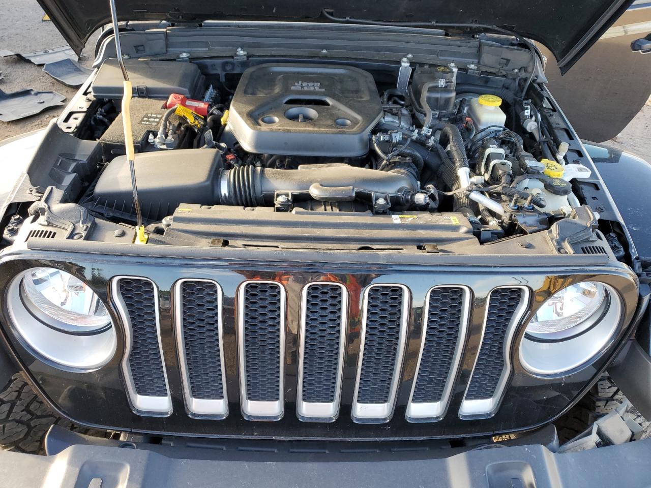 2021 Jeep Wrangler Unlimited Sahara VIN: 1C4HJXEN5MW682941 Lot: 84399445