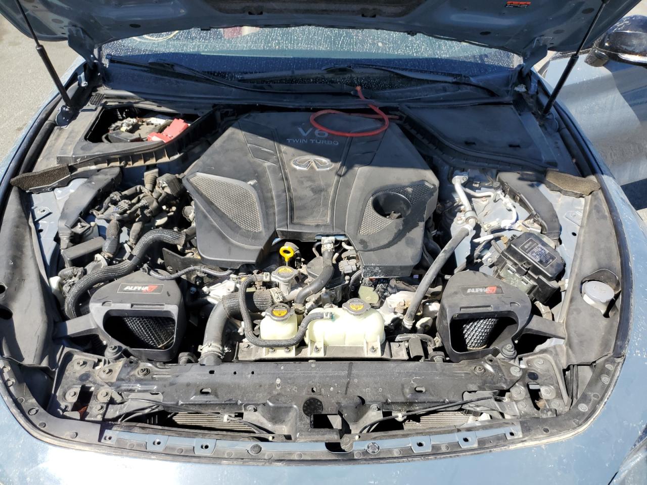 2022 Infiniti Q60 Red Sport 400 VIN: JN1FV7LK3NM660814 Lot: 81287285