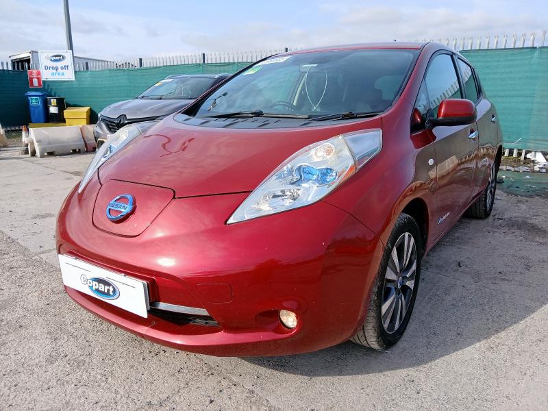 2014 NISSAN LEAF TEKNA  for sale at Copart WOLVERHAMPTON