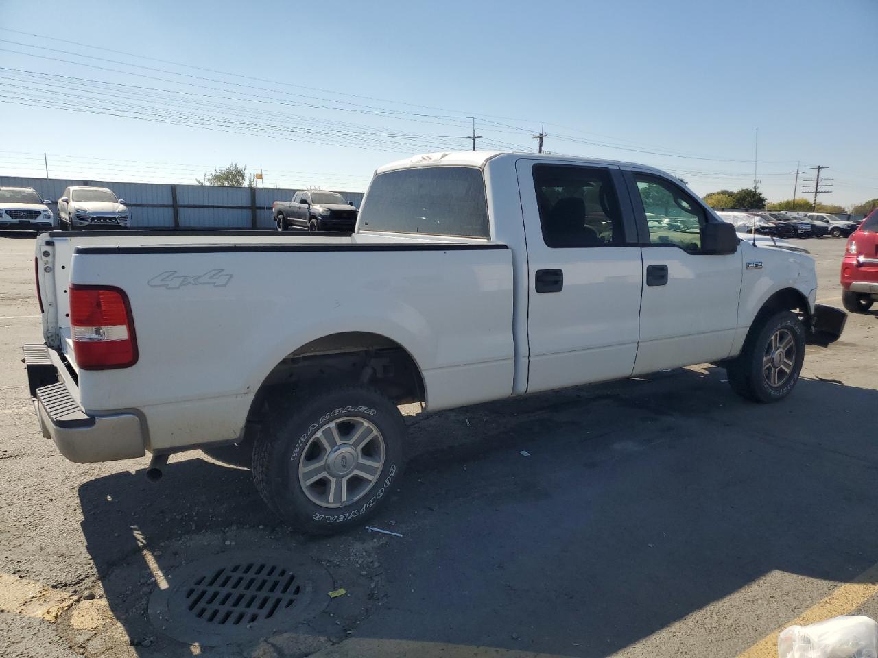 2008 Ford F150 Supercrew white null gasoline 1FTRW14W88FB97874 photo #4
