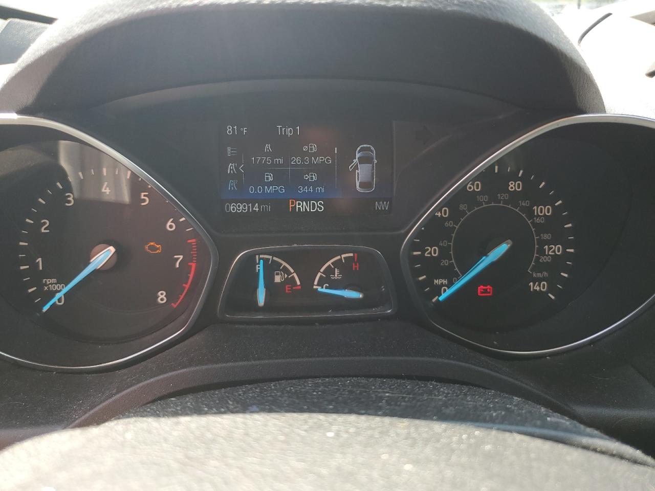 2018 Ford Escape Se VIN: 1FMCU0GD6JUB61758 Lot: 80792075