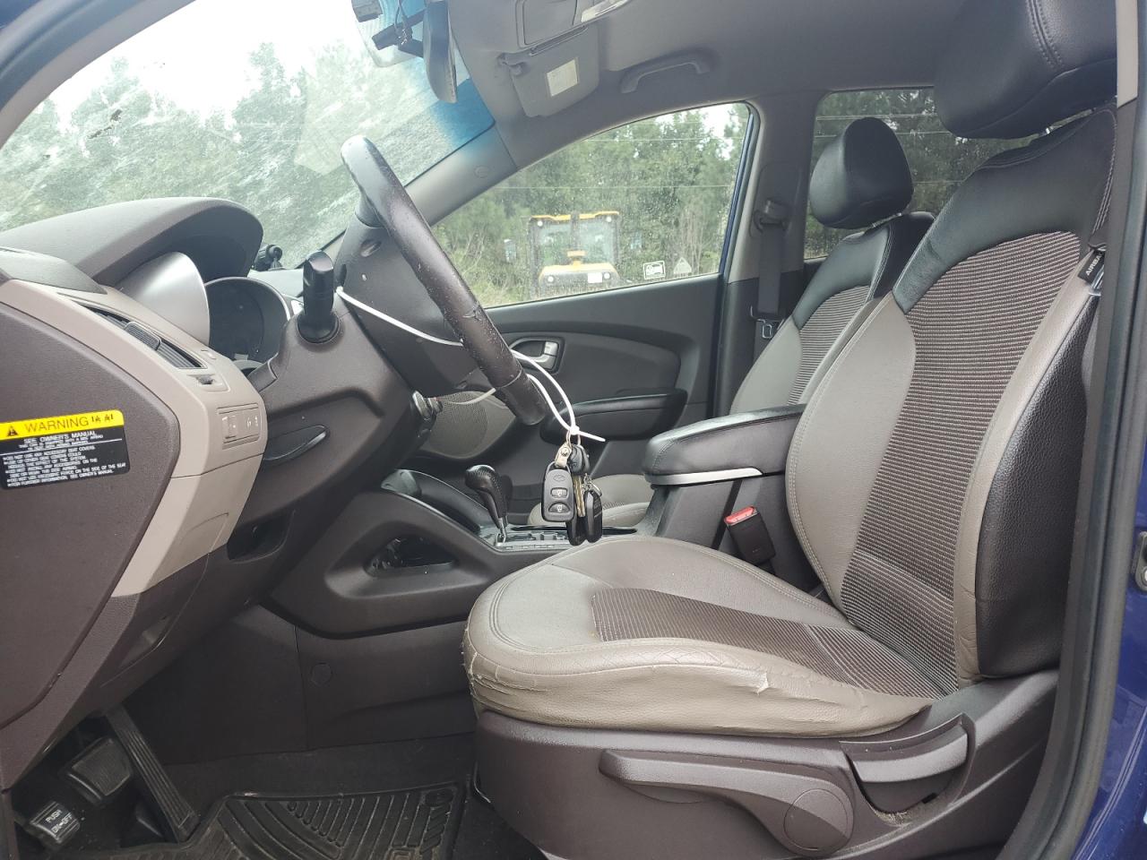 2012 Hyundai Tucson Gls VIN: KM8JU3AC4CU417276 Lot: 81902285