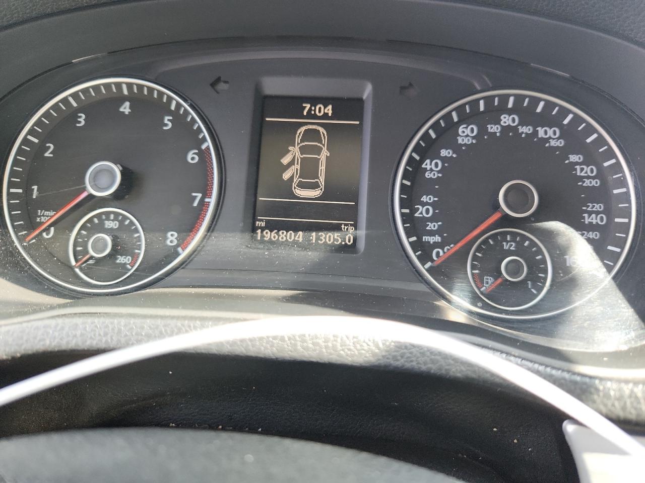 2013 Volkswagen Passat Se VIN: 1VWBP7A3XDC030193 Lot: 80464955