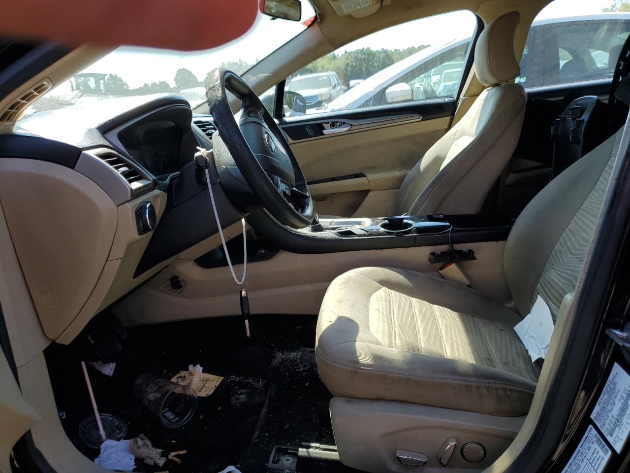 2016 Ford Fusion Se VIN: 3FA6P0H70GR393845 Lot: 92301215