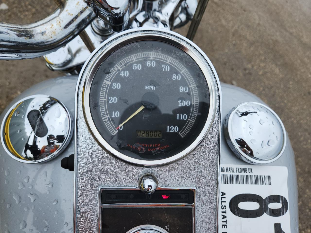 2000 Harley-Davidson Fxdwg VIN: 1HD1GEV18YY319186 Lot: 81328785