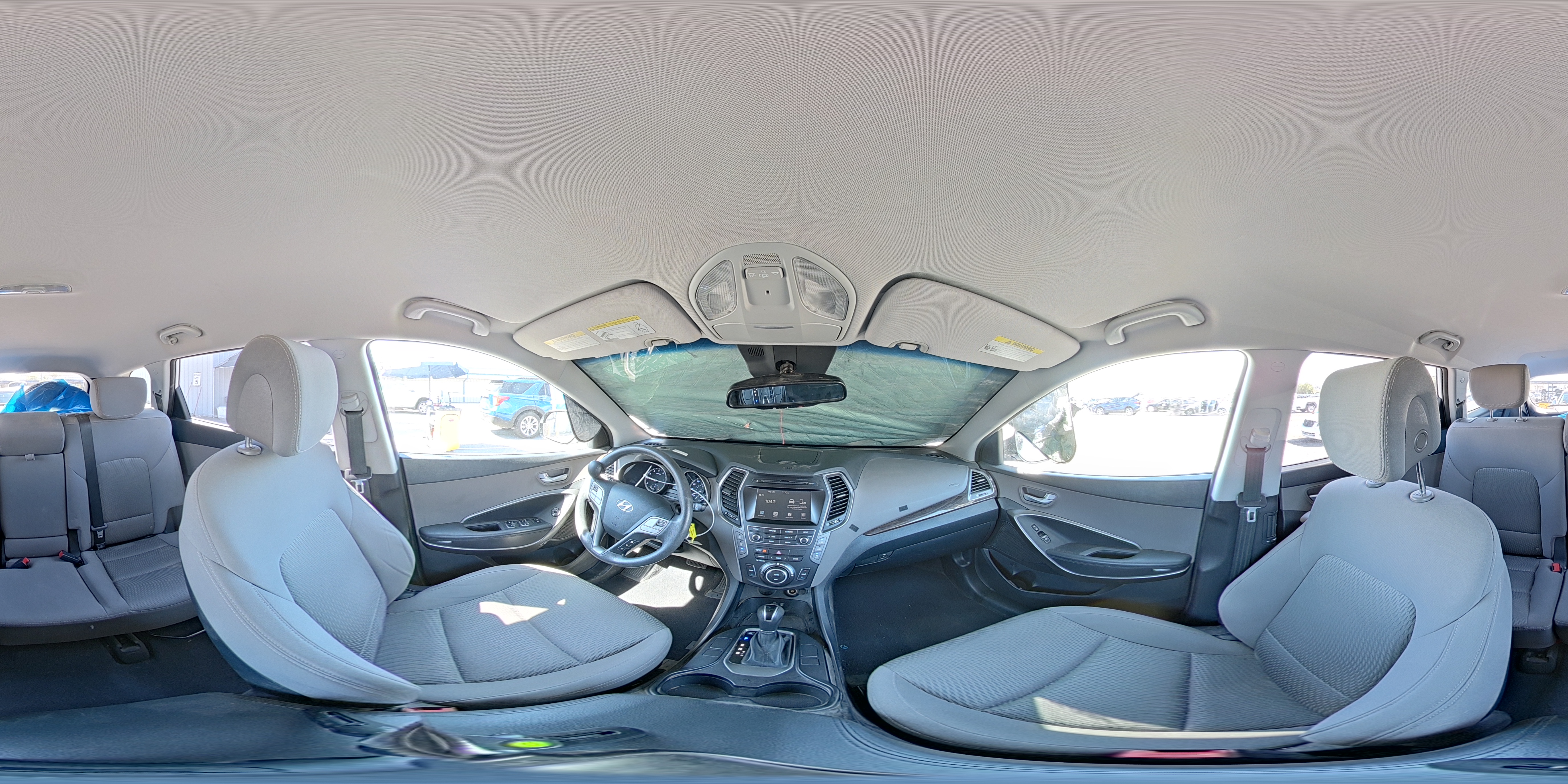 2017 Hyundai Santa Fe Se VIN: KM8SM4HF0HU167908 Lot: 83989185