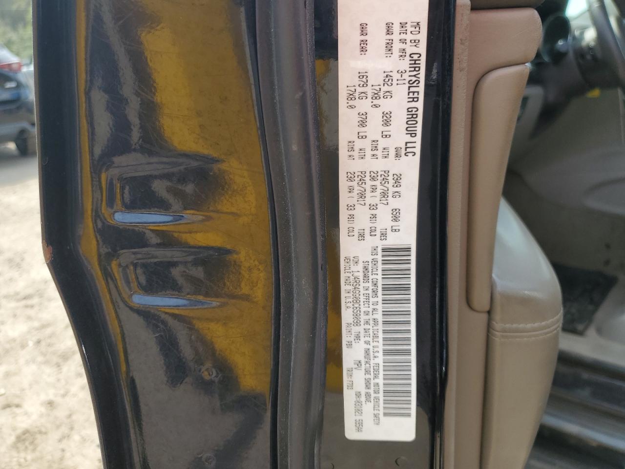 2011 Jeep Grand Cherokee Laredo VIN: 1J4RS4GG0BC658098 Lot: 84580365