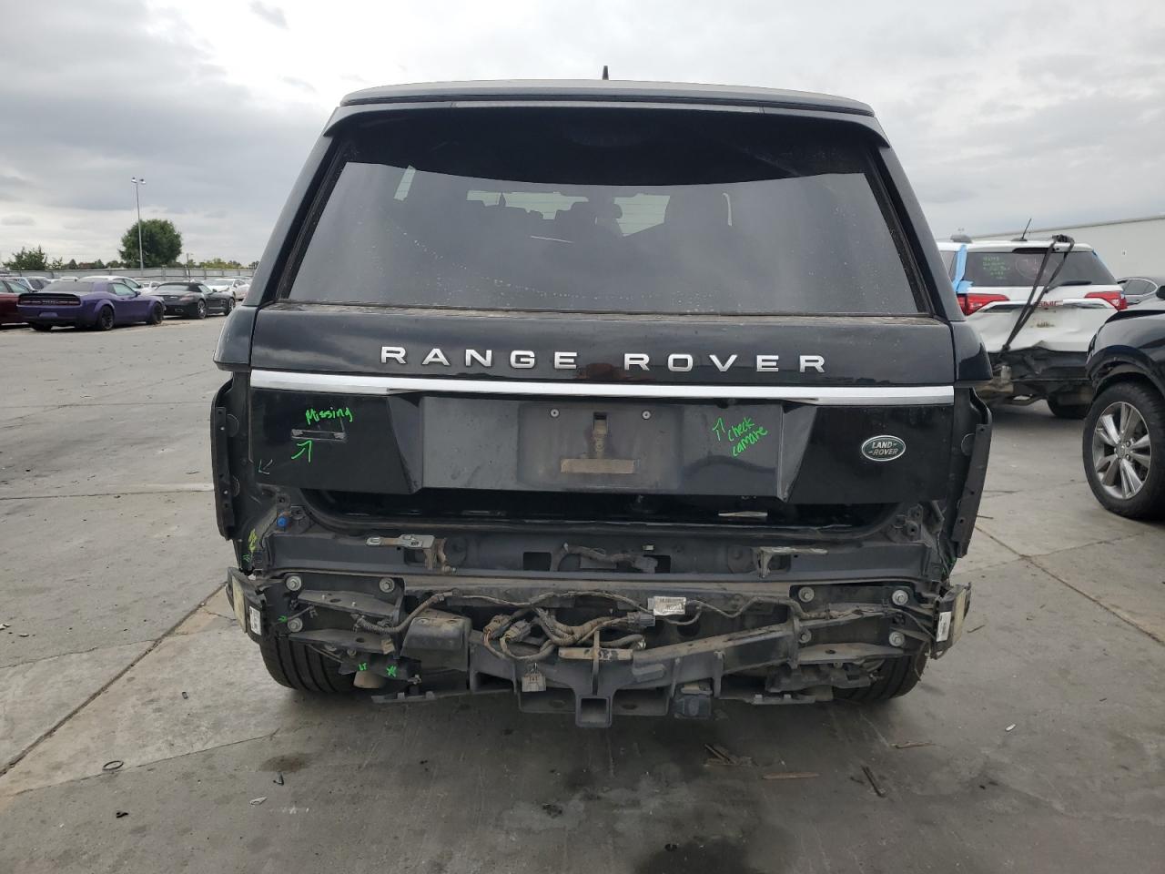 2015 Land Rover Range Rover Autobiography VIN: SALGV2TF5FA238272 Lot: 81849945