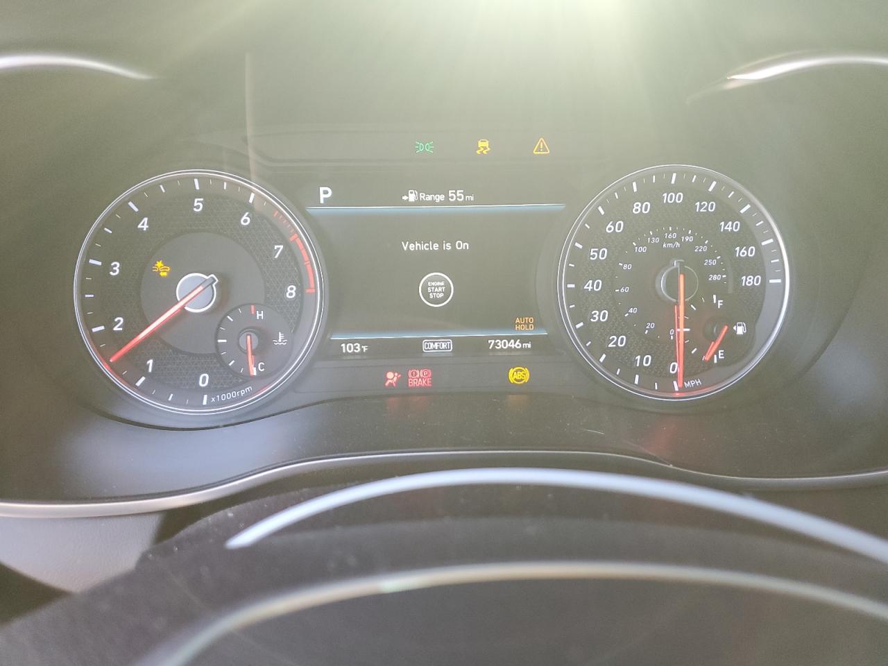 2019 Genesis G70 Prestige VIN: KMTG44LA8KU044310 Lot: 81029235