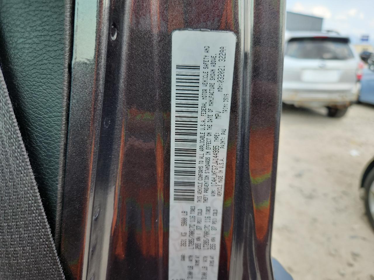 2018 Jeep Wrangler Unlimited Rubicon VIN: 1C4HJXFG7JW144995 Lot: 72049195