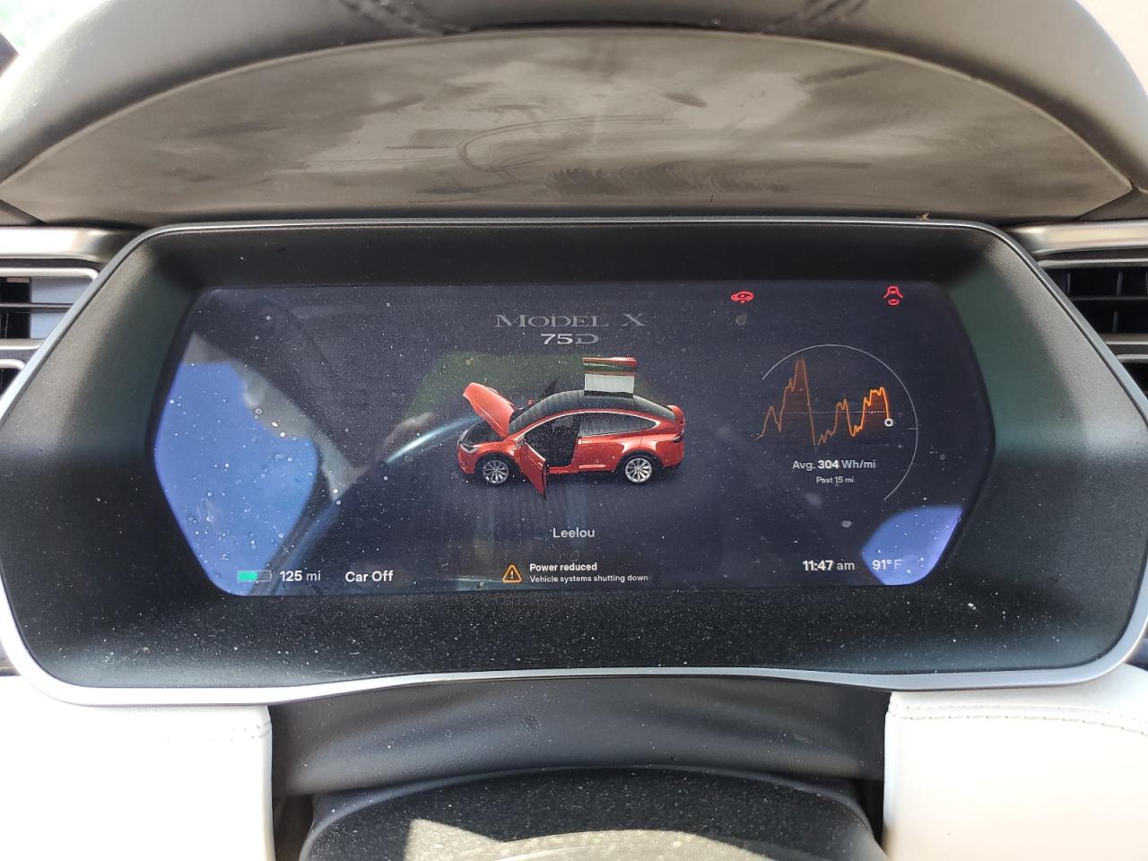 2017 Tesla Model X VIN: 5YJXCDE28HF069782 Lot: 81574895