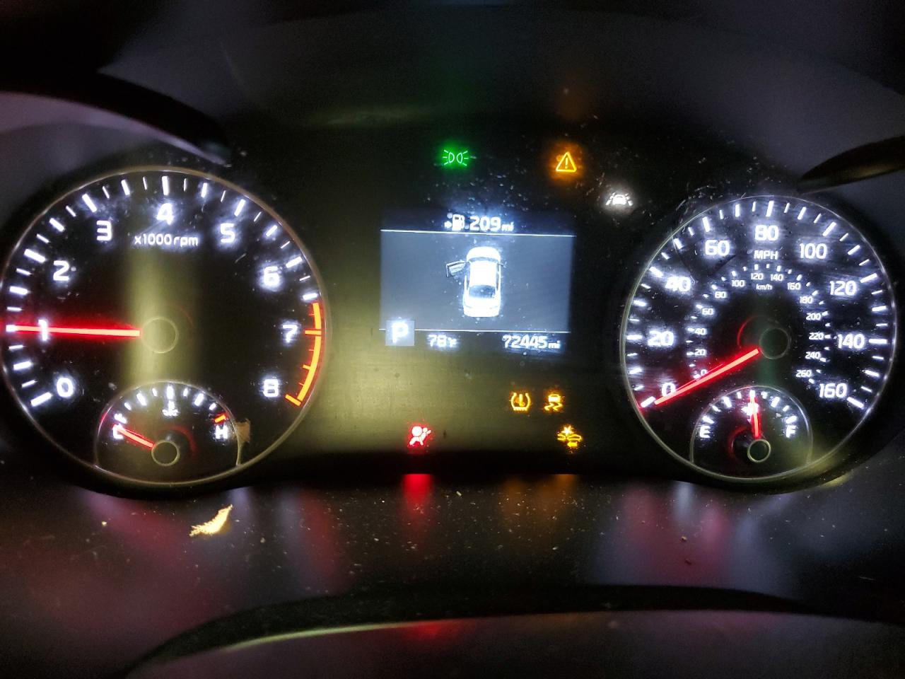 2019 Kia Optima Lx VIN: 5XXGT4L39KG372974 Lot: 81116175