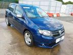 2015 DACIA SANDERO LAUREATE PRIME DC 1.5 DCI LAUREATE PRIME 5DR for sale at Copart COLCHESTER