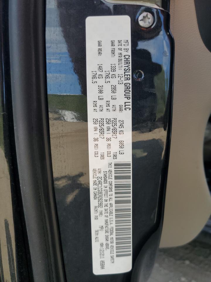 2014 Chrysler Town & Country Touring L VIN: 2C4RC1CG9ER262982 Lot: 80779085