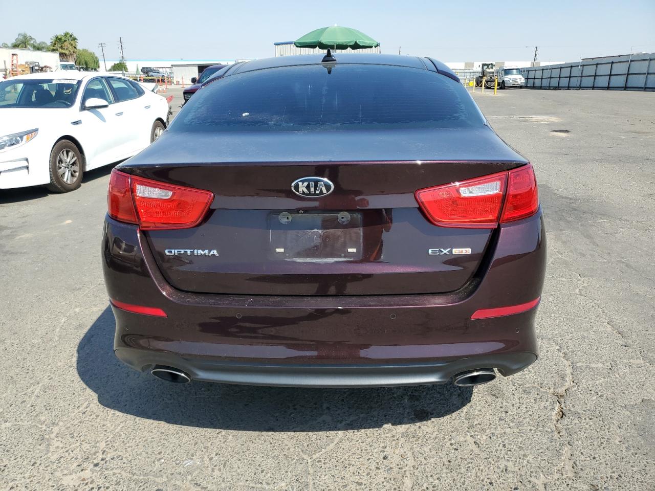2014 Kia Optima Ex VIN: 5XXGN4A75EG294777 Lot: 71327425