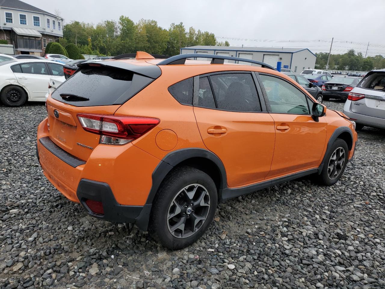 2018 Subaru Crosstrek Premium orange null gasoline JF2GTADC3J8218342 photo #4
