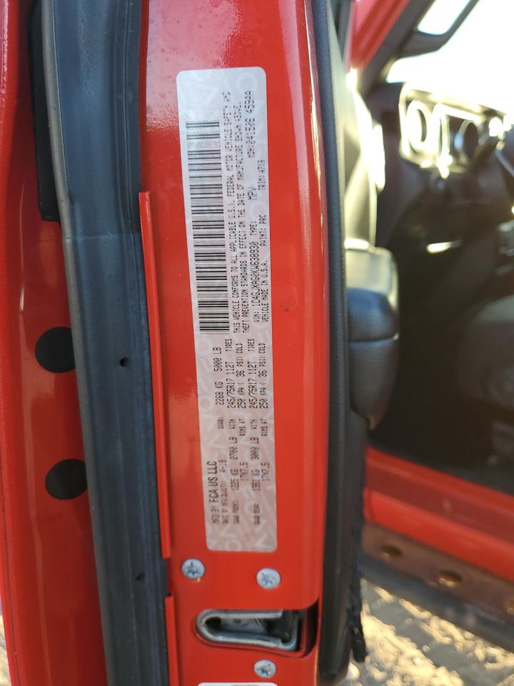 2019 Jeep Wrangler Sport VIN: 1C4GJXAG0KW638930 Lot: 82027805