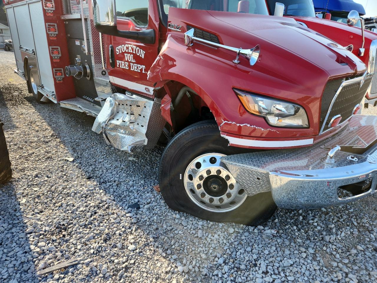 2024 International Mv607 - Trucks Pumper Fire Truck VIN: 3HAEUTARXRL757900 Lot: 71321805