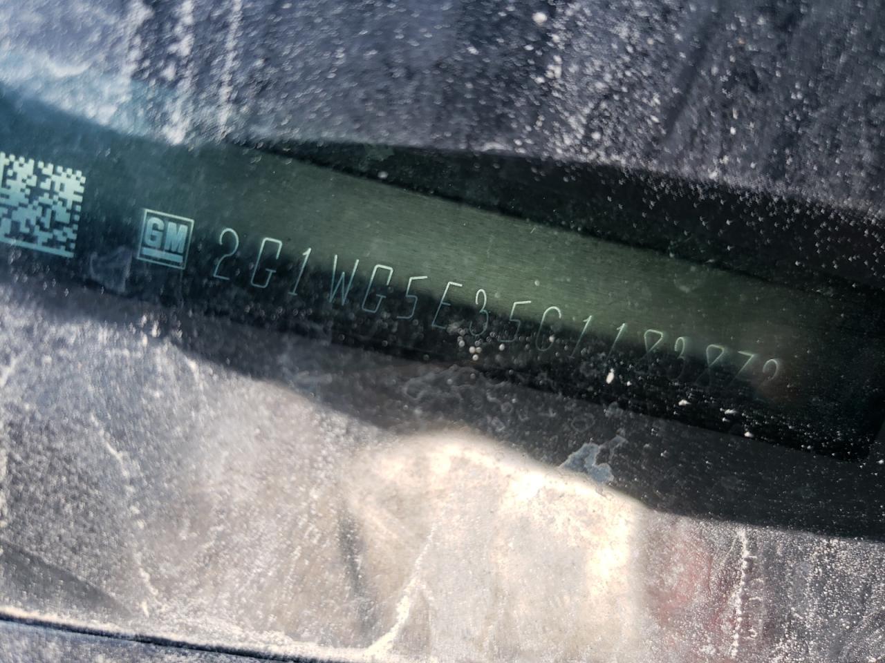 2012 Chevrolet Impala Lt VIN: 2G1WG5E35C1183872 Lot: 81556805