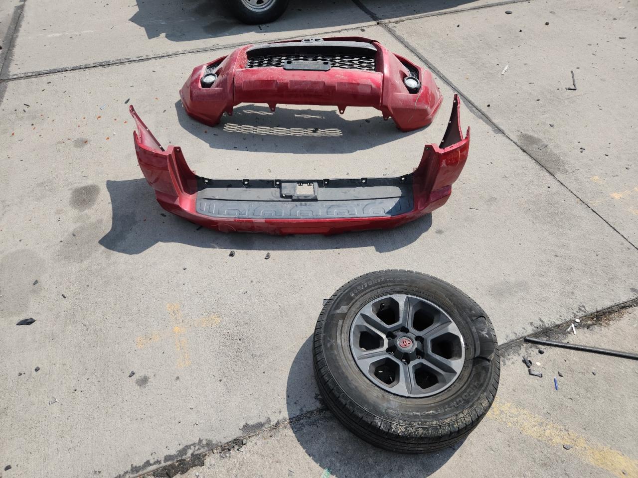 2019 Toyota 4Runner Sr5/Sr5 Premium VIN: JTEBU5JR2K5633026 Lot: 71790605