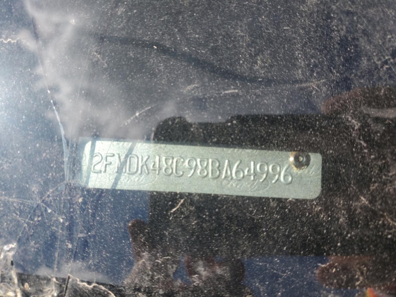 2008 Ford Edge Sel VIN: 2FMDK48C98BA64996 Lot: 71094685