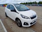 2018 PEUGEOT 108 ALLURE  for sale at Copart NEWBURY