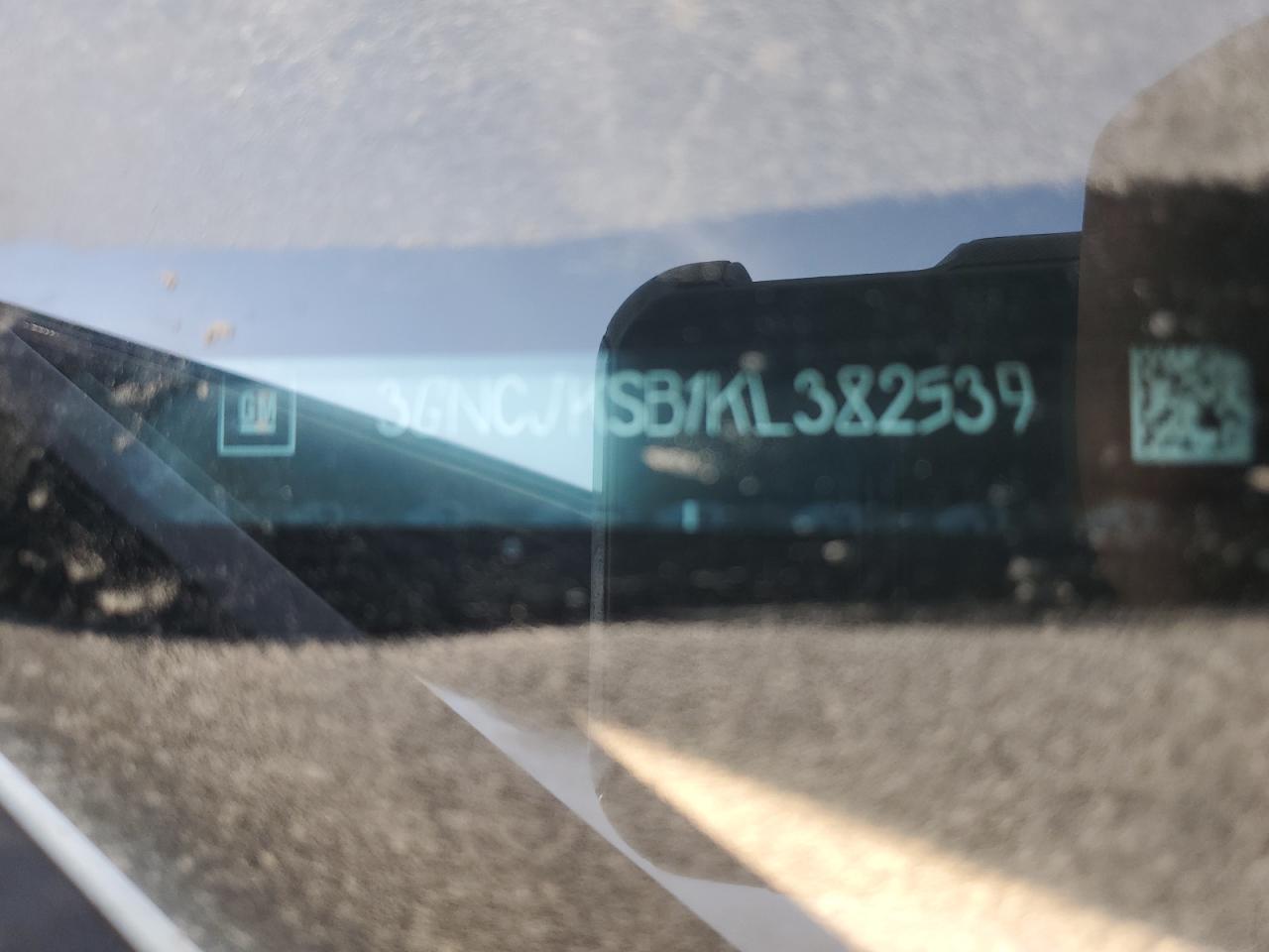 2019 Chevrolet Trax Ls VIN: 3GNCJKSB1KL382539 Lot: 81398465