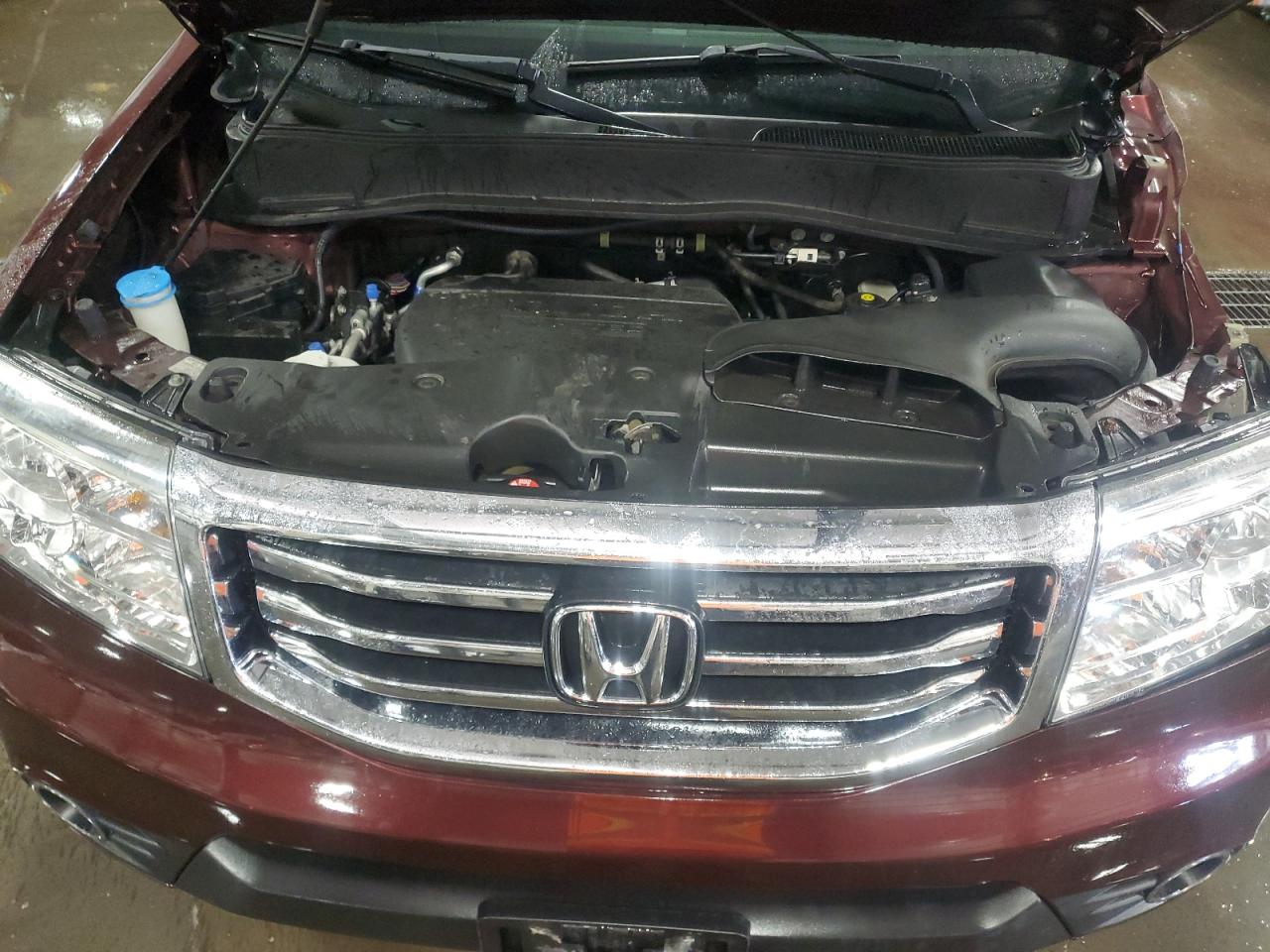 2013 Honda Pilot Exl VIN: 5FNYF4H57DB053780 Lot: 80884355