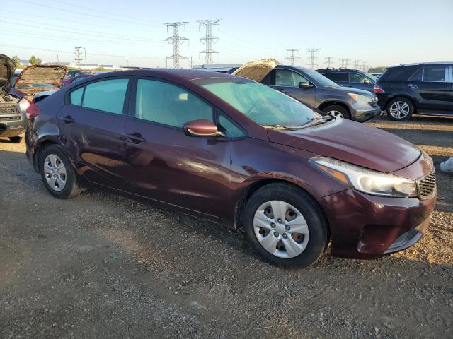  KIA FORTE 2018 Бургунди