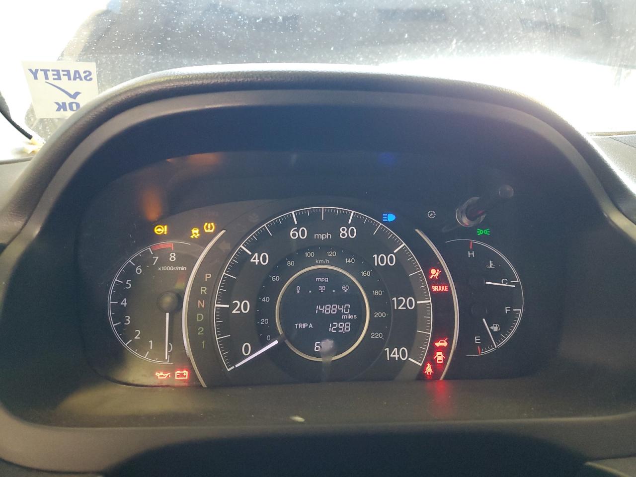 2013 Honda Cr-V Ex VIN: 2HKRM4H51DH617466 Lot: 82170455