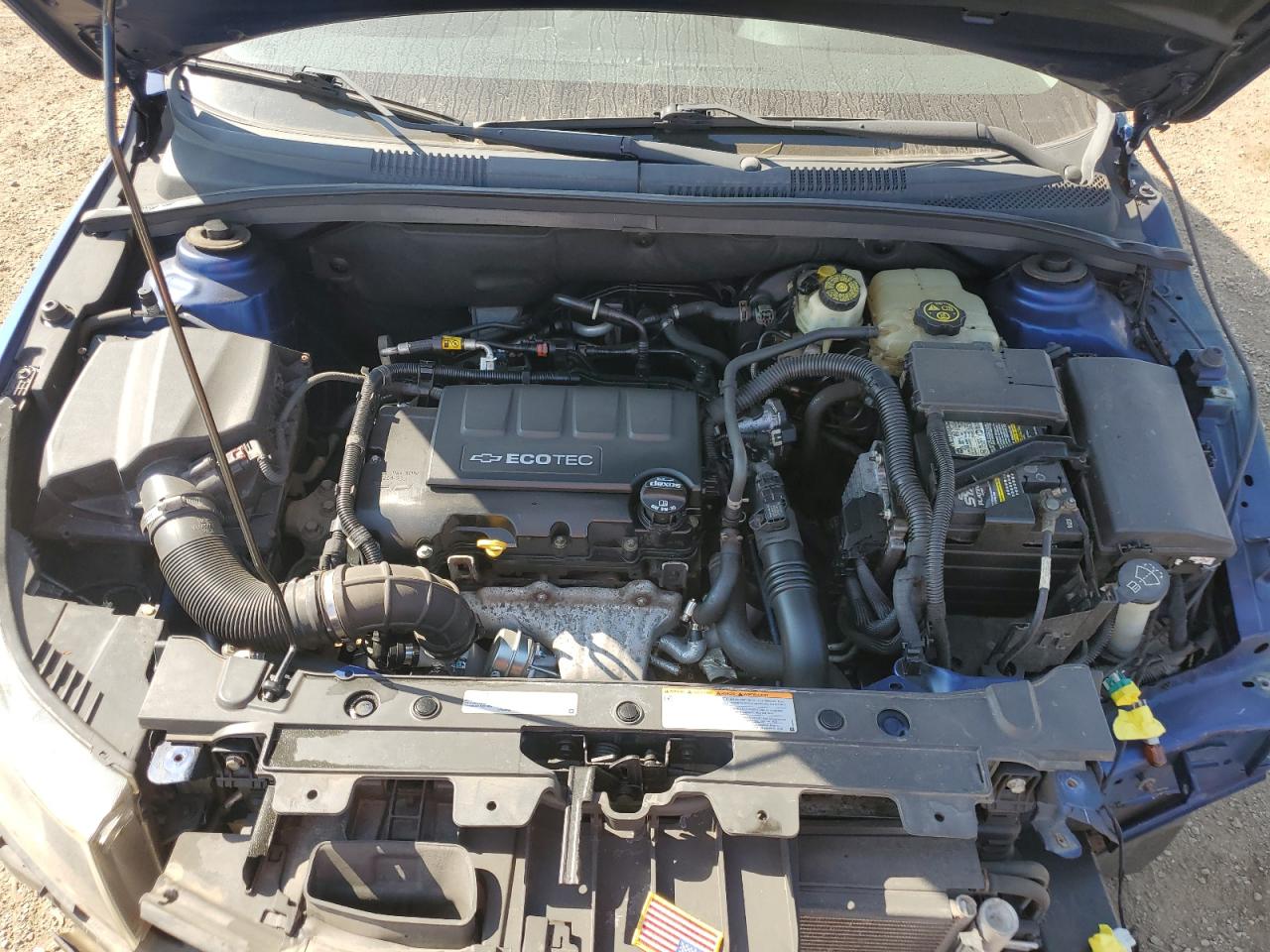 2013 Chevrolet Cruze Lt VIN: 1G1PE5SB7D7244097 Lot: 80491875