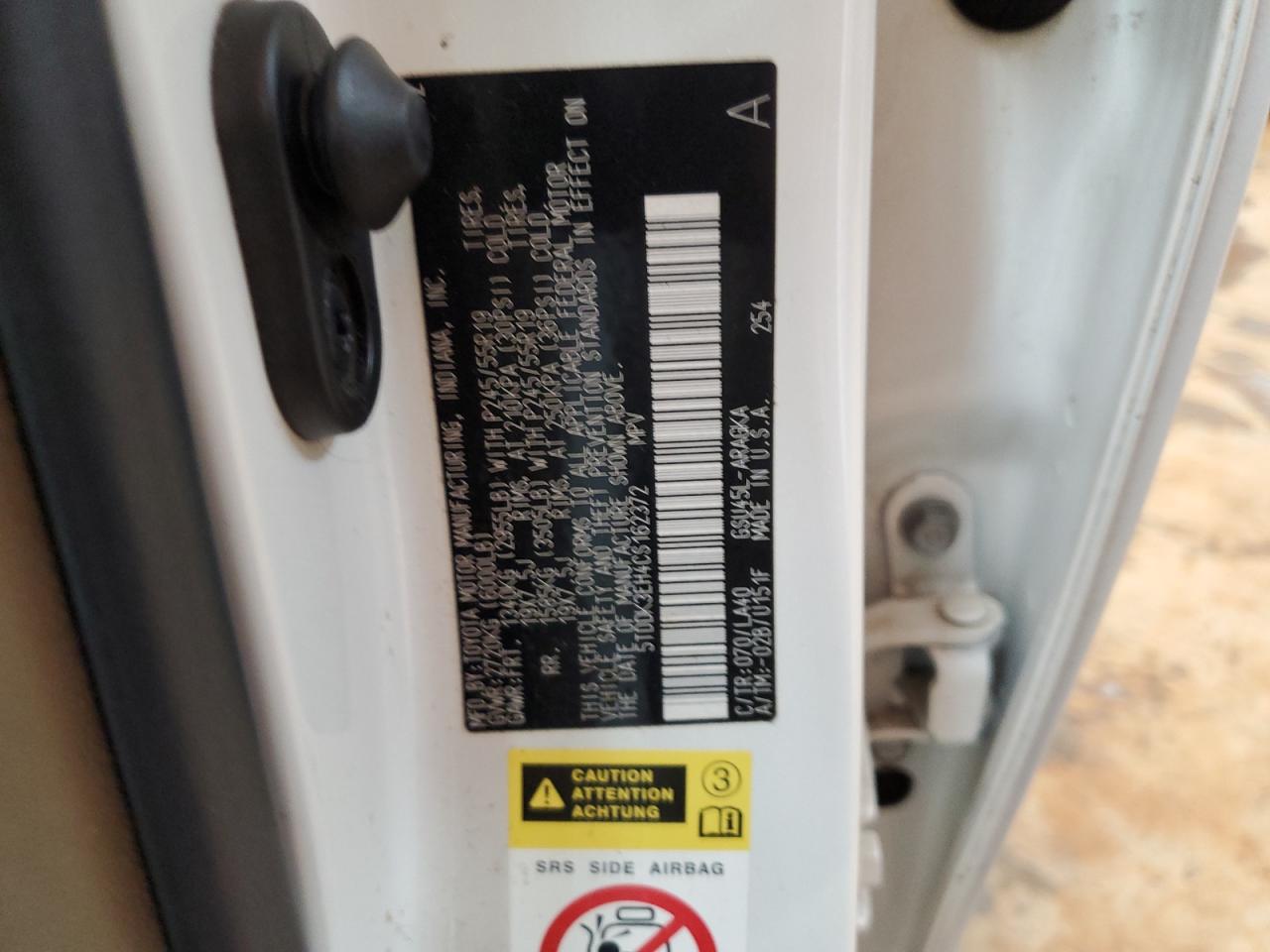 2012 Toyota Highlander Limited VIN: 5TDDK3EH4CS162372 Lot: 81779775