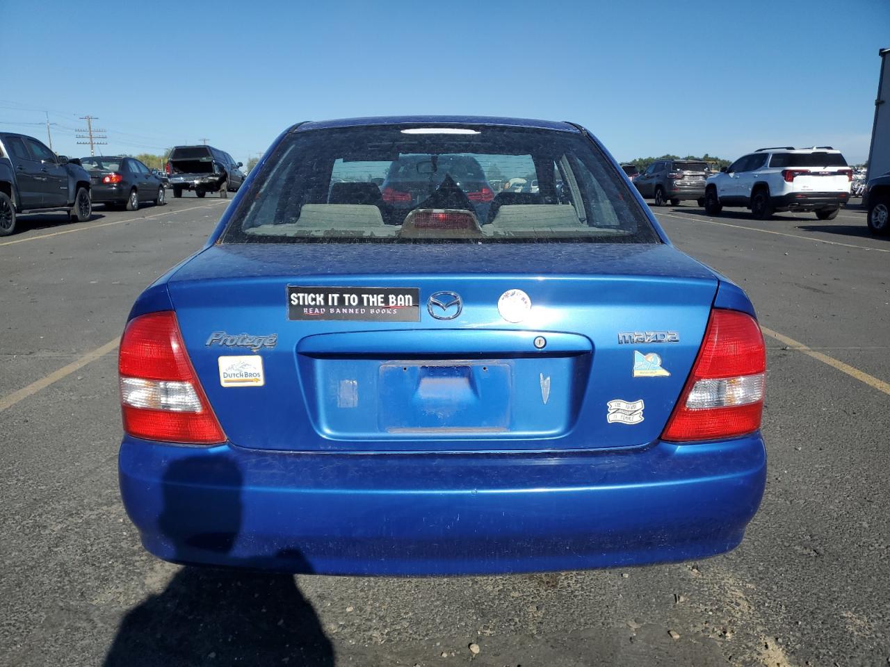 2003 Mazda Protege Dx VIN: JM1BJ225X31176448 Lot: 80519985