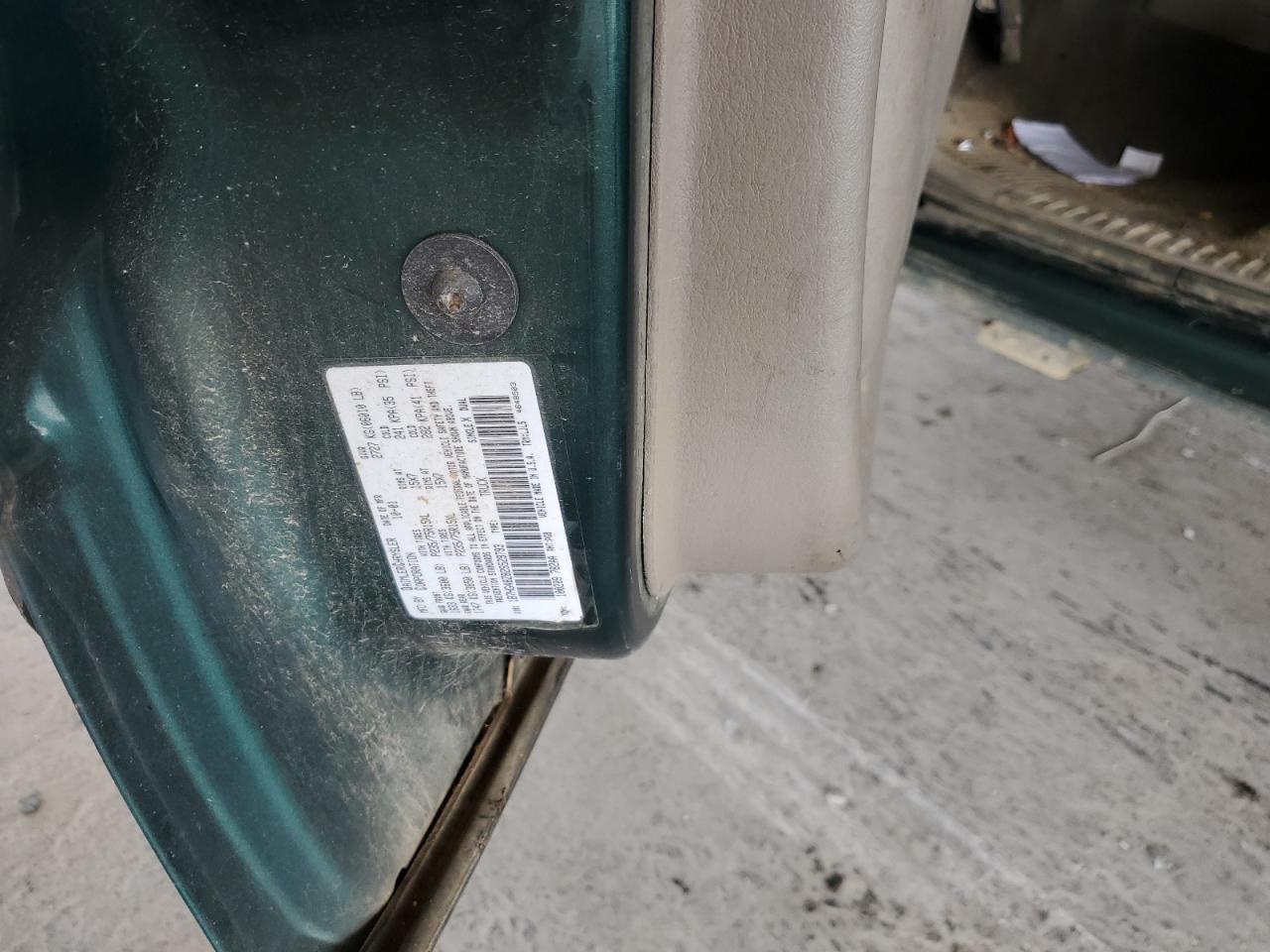 2002 Dodge Dakota Quad Slt VIN: 1B7HG48Z82S529793 Lot: 84787935