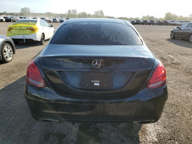 Sedans MERCEDES-BENZ C-CLASS 2015 Czarny