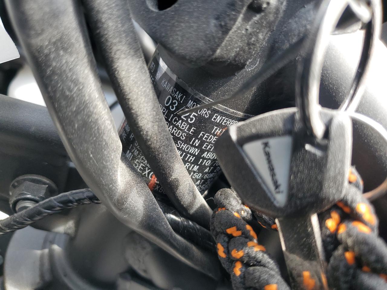 2025 Kawasaki Ex500 VIN: ML5EXGG18SDA66569 Lot: 80656515