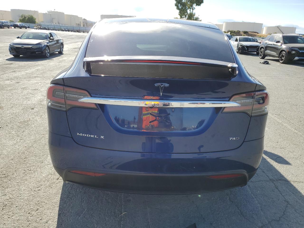 2018 Tesla Model X VIN: 5YJXCBE20JF130181 Lot: 80021715
