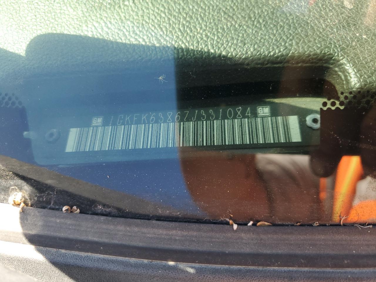 2007 GMC Yukon Denali VIN: 1GKFK63867J331084 Lot: 84060045