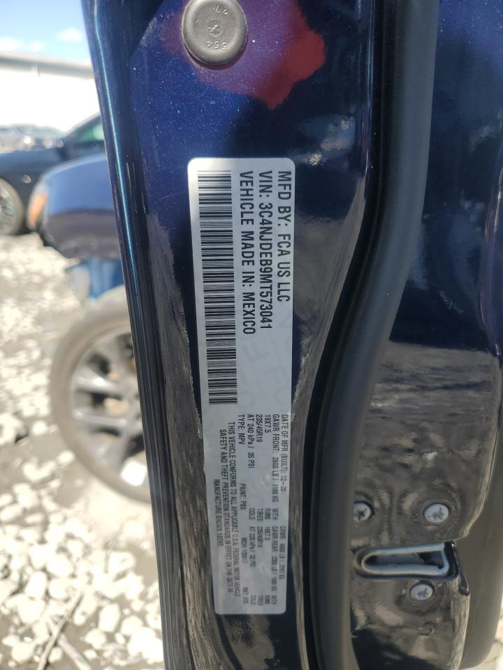 2021 Jeep Compass 80Th Edition VIN: 3C4NJDEB9MT573041 Lot: 80696595