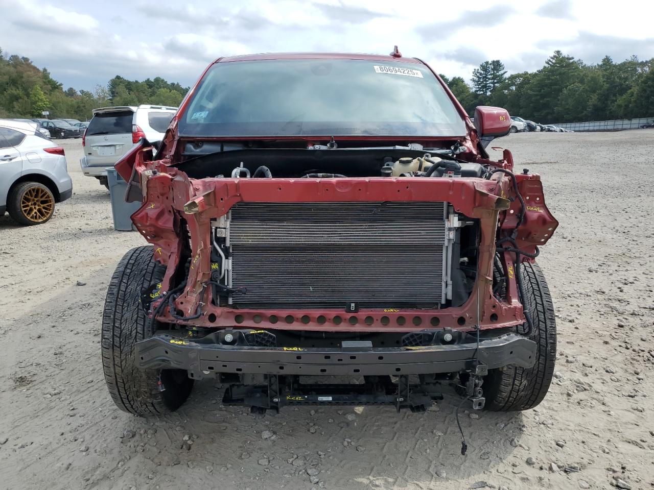 2021 Chevrolet Tahoe K1500 Lt VIN: 1GNSKNKD3MR225117 Lot: 80694225