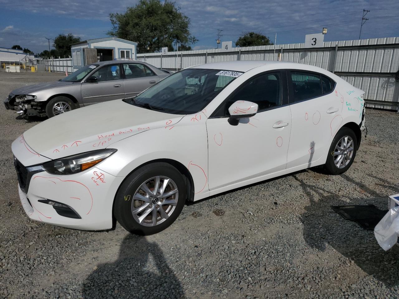 2017 Mazda 3 Sport VIN: 3MZBN1U76HM154693 Lot: 81617935