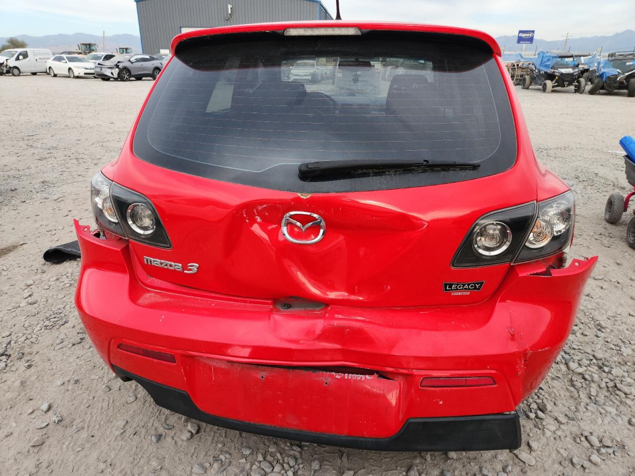 2007 Mazda 3 Hatchback VIN: JM1BK343X71636521 Lot: 81521705